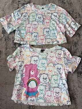 SHEIN Care Bears crop top bundle
